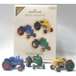 Hallmark Keepsake Antique Tractors Special Edition 2007 Ornaments
